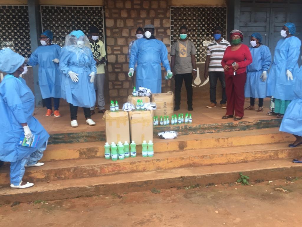 Nkwen Fon in COVID gear Nkwen Fon in COVID gear